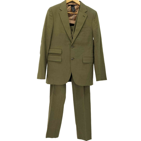 ダブルスタンダードクロージングヒム D/him 3ピース 2B テーラードジャケット ベスト パンツ セットアップ メンズ 46