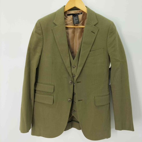 ダブルスタンダードクロージングヒム D/him 3ピース 2B テーラードジャケット ベスト パンツ セットアップ メンズ 46