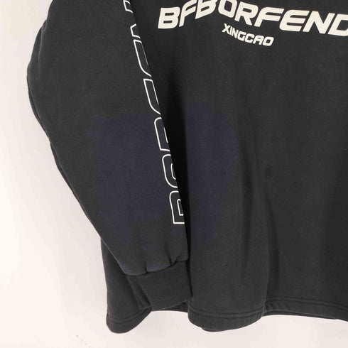 BORFEND 裏起毛 フロントプリントスウェット メンズ XL