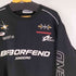 BORFEND 裏起毛 フロントプリントスウェット メンズ XL