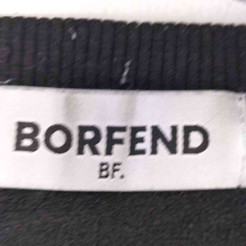 BORFEND 裏起毛 フロントプリントスウェット メンズ XL