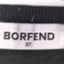 BORFEND 裏起毛 フロントプリントスウェット メンズ XL