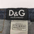 ディーアンドジードルチェアンドガッバーナ D&G DOLCE&GABBANA 05SS VINTAGE LIMITED EDTION スーパーマン アメコミ パッチワーク デニム タイト スカート ボタン ロゴ 刻印 Y2K レディース 24/38