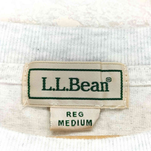 エルエルビーン L.L.Bean An Outdoor Tradition Since 1912 フロントプリント S/S Tシャツ メンズ import:M