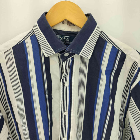 ポロバイラルフローレン Polo by RALPH LAUREN REGENT CLASSIC FIT マルチストライプ レギュラーカラーシャツ メンズ 15 1/2M