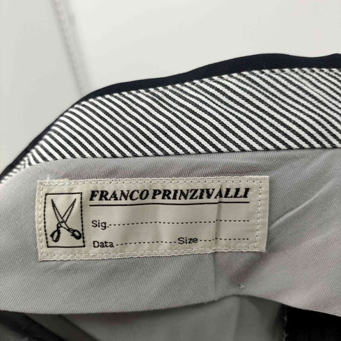フランコプリンツィバァリー FRANCO PRINZIVALLI ウール3Bシングルテーラードジャケット スーツセットアップ メンズ 50