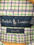 ラルフローレン RALPH LAUREN L/S チェック柄ボタンダウンシャツ メンズ import:L
