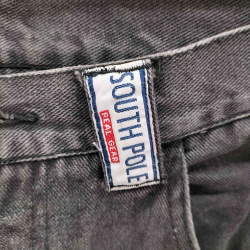 サウスポール SOUTHPOLE 90s ペインター バギーデニム ブラック メンズ UK:32-33