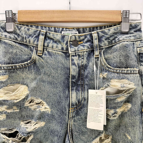 ゲス GUESS Distressed Jeans チュニジア製 クラッシュ加工 ダメージ デニム パンツ レディース 25