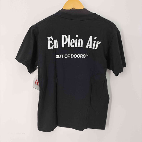 フルーツオブザルーム FRUIT OF THE LOOM EN PLEIN AIR 両面プリント クルーネック シャツ メンズ JPN:S