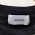 ソソット sosotto 前身頃花柄プリント Tシャツ レディース