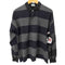 アイゾッドラコステ IZOD LACOSTE 後染め USA製 ボーダー ポロシャツ メンズ import:M