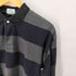 アイゾッドラコステ IZOD LACOSTE 後染め USA製 ボーダー ポロシャツ メンズ import:M