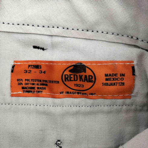 レッドキャップ RED KAP サイドラインワークパンツ メンズ 32-34
