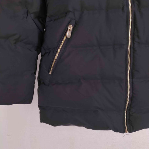 ザラ ZARA ファーフード ショート ダウンコート レディース import:L