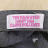 The Foureyed x FANCY HIM CB WELLCOME TOKYO DAMAGE CAP スワロ 装飾 ウオッシュド加工 キャップ メンズ