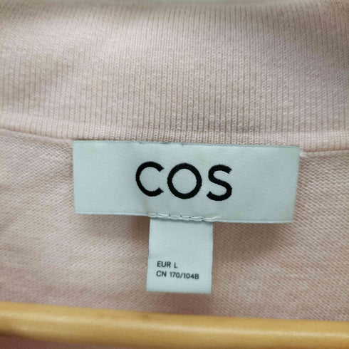 コス COS メリノウール混ポロカーディガン レディース import:L