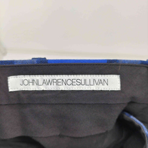 ジョンローレンスサリバン JOHN LAWRENCE SULLIVAN チェック柄テーラードジャケット スーツセットアップ メンズ 34