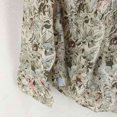 ポールスミス Paul Smith ボタニカル花柄 レギュラーカラーシャツ メンズ import:M