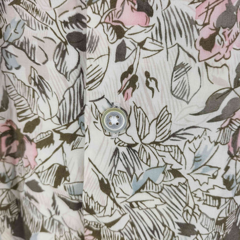 ポールスミス Paul Smith ボタニカル花柄 レギュラーカラーシャツ メンズ import:M