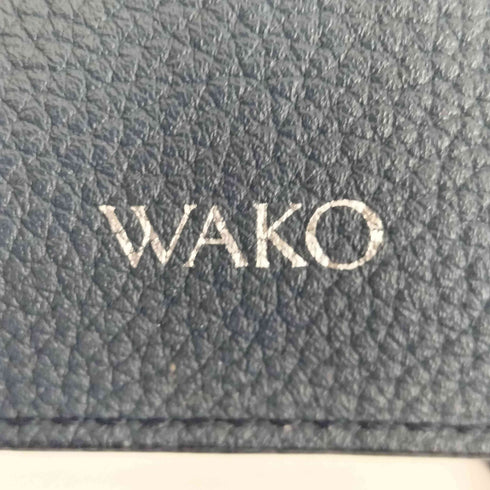 WAKO ginza tokyo シボ革 レザー サコッシュ ショルダーバッグ レディース