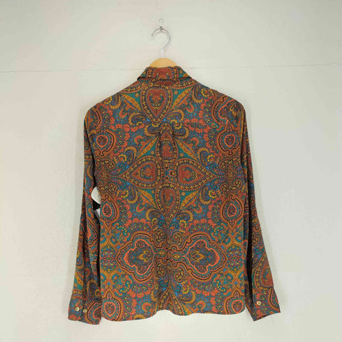ジョーンズニューヨーク JONES NEW YORK ペイズリー柄シャツ レディース
