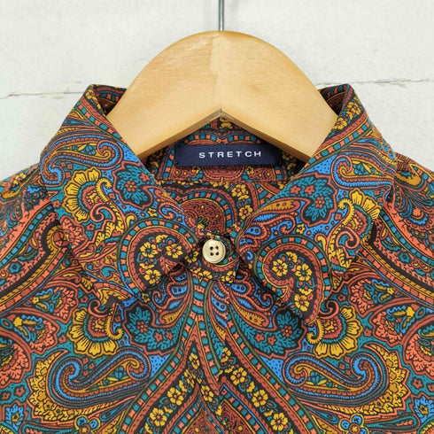 ジョーンズニューヨーク JONES NEW YORK ペイズリー柄シャツ レディース