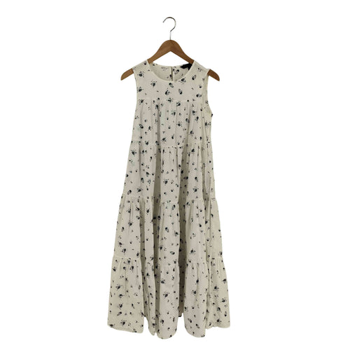 バナナリパブリック BANANA REPUBLIC フラワー総柄 ノースリーブ ワンピース レディース XS
