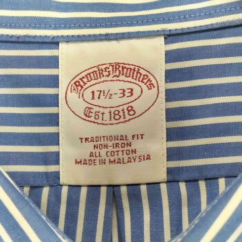 ブルックスブラザーズ BROOKS BROTHERS ストライプシャツ メンズ 17 1/2