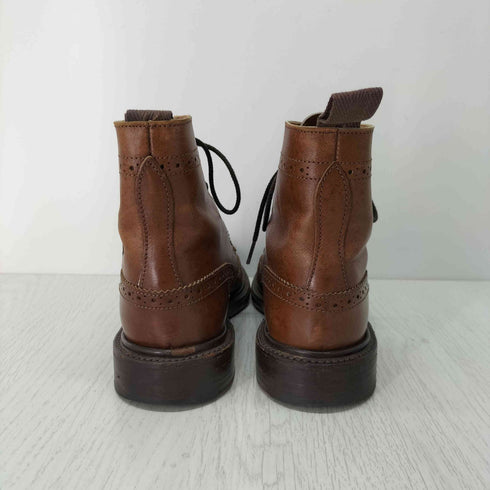 トリッカーズ Trickers イングランド製 ウイングチップブーツ レディース UK:4