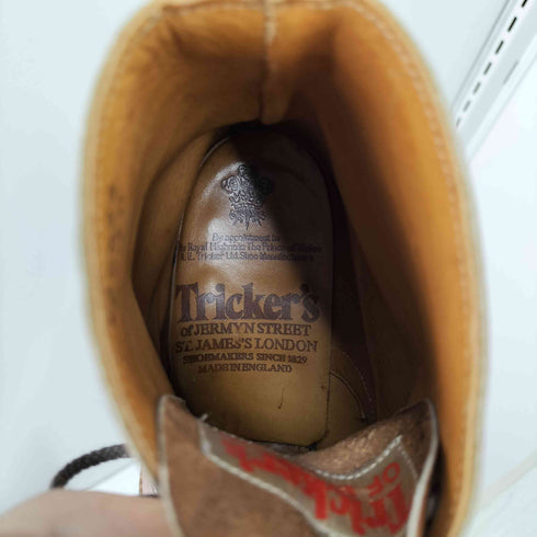 トリッカーズ Trickers イングランド製 ウイングチップブーツ レディース UK:4