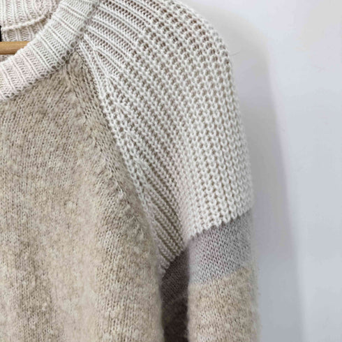 ゼロエイトサーカス 08sircus Melange mohair nordic sweater メンズ JPN:5