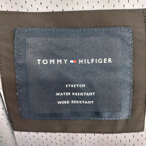 トミーヒルフィガー TOMMY HILFIGER シグネチャーストライプレインジャケット メンズ S