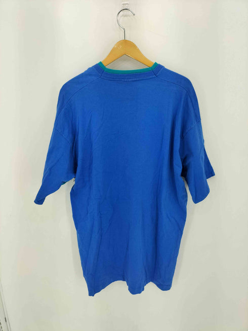 フルーツオブザルーム FRUIT OF THE LOOM 80s USA製 裾シングルステッチ レイヤードデザイン クルーネック 半袖Tシャツ カットソー メンズ XXL