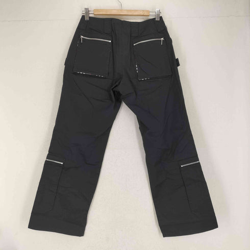 バーバリーブラックレーベル BURBERRY BLACK LABEL Gimmick Design Wide Straight Pants メンズ 73