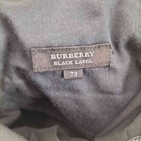 バーバリーブラックレーベル BURBERRY BLACK LABEL Gimmick Design Wide Straight Pants メンズ 73