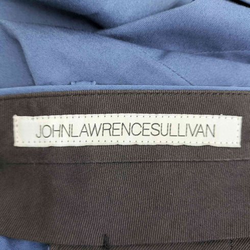 ジョンローレンスサリバン JOHN LAWRENCE SULLIVAN コットンツイルツータックスラックスパンツ メンズ FR:38-40