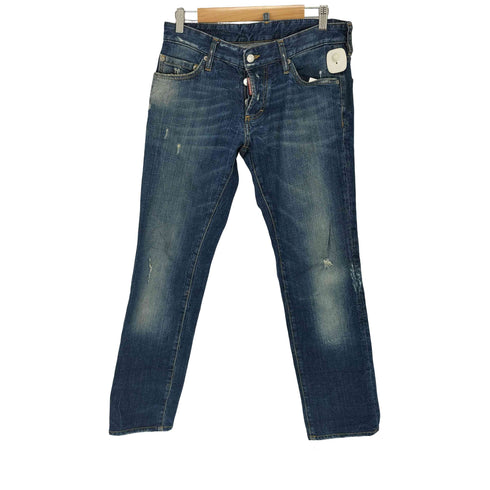 ディースクエアード DSQUARED2 USED加工 ボタンフライ メンズ JPN:46