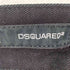 ディースクエアード DSQUARED2 ボタンフライ スキニーブラックパンツ メンズ JPN:44