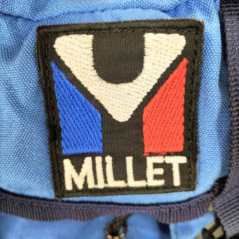 ミレー MILLET 80-90S フランス製 旧タグ 刺繍 ロゴ バックパック リュック ハイキング メンズ