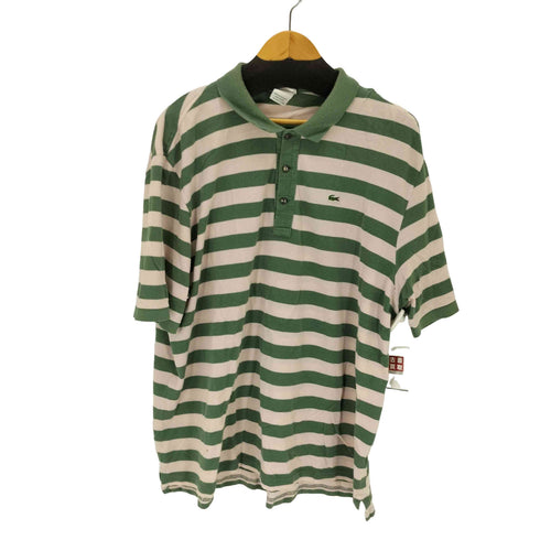 ラコステ LACOSTE フロントロゴ ボーダーS/S ポロシャツ メンズ 9
