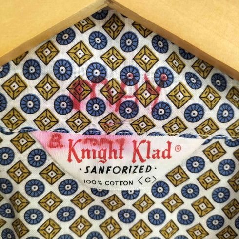 Knight Klad 60s 総柄 パジャマシャツ メンズ C
