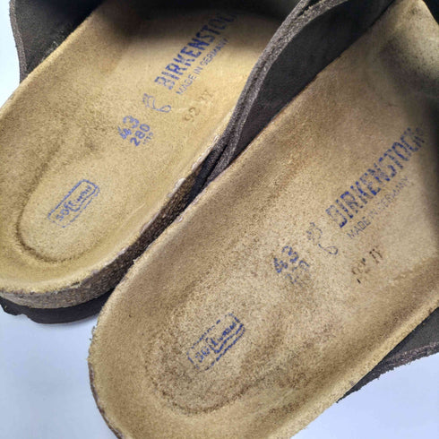 ビルケンシュトックタタミ BIRKEN STOCK TATAMI ZURICH SUEDE SOFT FOOTBEB チューリッヒ スエード ソフトフットベップ サンダル メンズ JPN:28