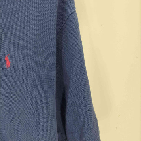 ポロバイラルフローレン Polo by RALPH LAUREN 90S ポニー刺繍S/S 鹿の子ポロシャツ メンズ import:L