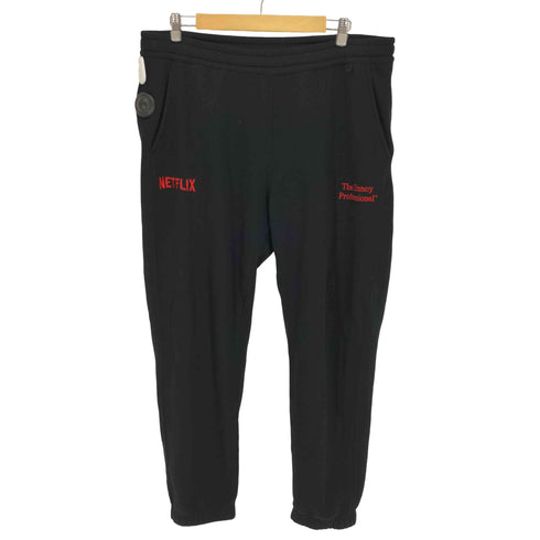 ザエンノイプロフェッショナル The Ennoy Professional 23AW コラボ 裏起毛 ロゴ刺繍 スウェット パンツ メンズ XXL