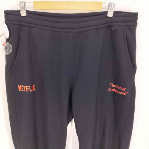 ザエンノイプロフェッショナル The Ennoy Professional 23AW コラボ 裏起毛 ロゴ刺繍 スウェット パンツ メンズ XXL