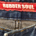RUBBER SOUL ウォッシュ加工 ストレートデニムパンツ メンズ 32