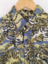 ケンゾーオム KENZO HOMME フランス製 百虎 総柄 モダ-ルコットン ボタンダウンシャツ メンズ JPN:4