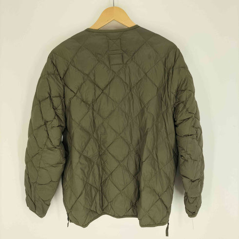 タイオン TAION MILITARY ZIP V NECK DOWN JACKET ミリタリージップ Vネック ダウン ジャケット メンズ import:M