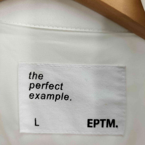 エピトミ EPTM 三つ葉 クローバー RERFECT 刺繍 開襟 パジャマ シャツ メンズ JPN:L